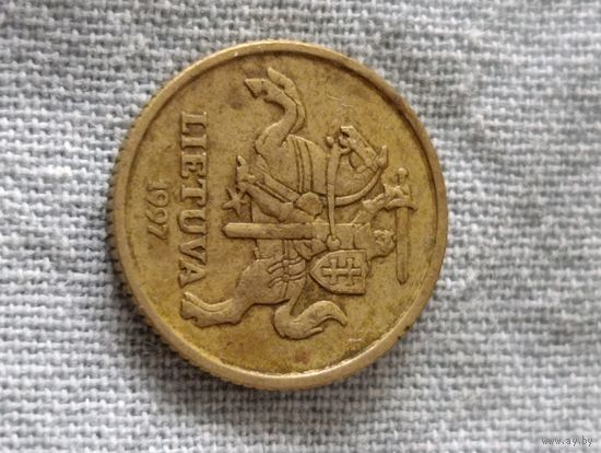 Литва. 10 центов 1997 года. (4)