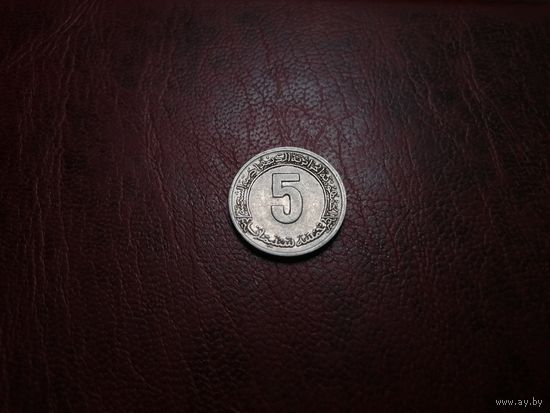 Алжир 5 сантимов 1974