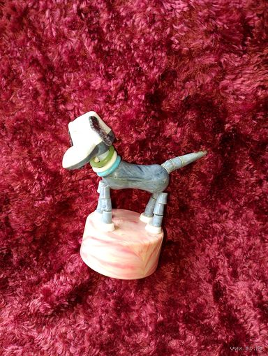 Игрушка собака, танцующая собака, падающая собачка