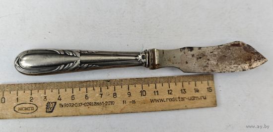 875 проба серебро (ручка )  нож