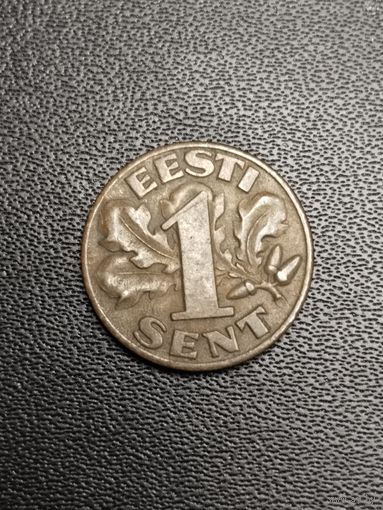 1 цент 1929. Хорошее состояние! С 1 рубля