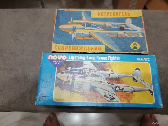 Лайтнинг P-38 Lightning, СССР, 1/72, NOVO