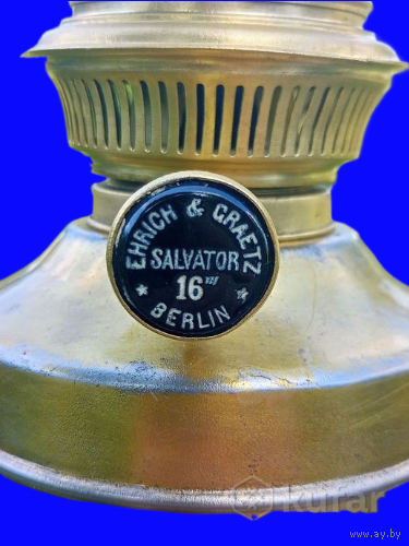 Керосиновая лампа с brenner SALVATOR 16" (1905-1920 г.г.)