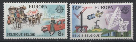 Бельгия 1979 год. История почты. EUROPA-CEPT **