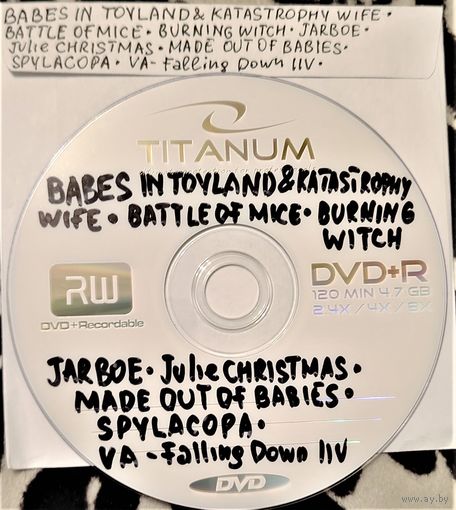 DVD MP3 дискография BABES IN TOYLAND & KATASTROPHY WIFE, BATTLE OF MICE, BURNING WITCH, JARBOE, Julie CHRISTMAS, MADE OUT OF BABIES, SPYLACOPA (Avant-garde, grunge, experimental, alternative) - 1 DVD