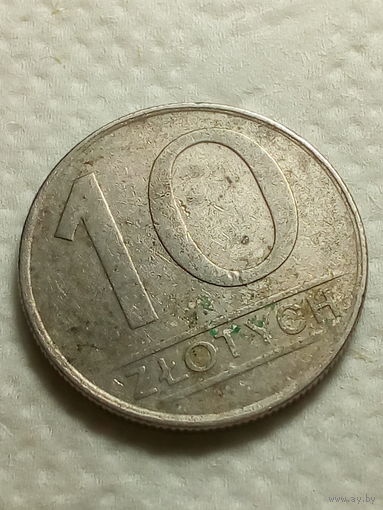 10 злотых Польша 1984 год