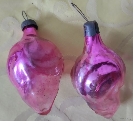 Елочные игрушки эпохи СССР, 2 шт