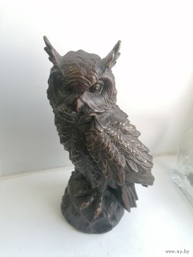 Статуэтка Сова, бронза