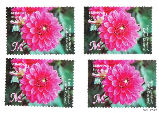 Марка Георгина 'Диадема'