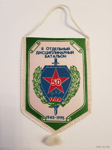 Вымпел 50 лет 8 отдельный дисциплинарный батальон Беларусь