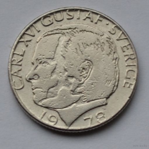 Швеция, 1 крона 1978 г.
