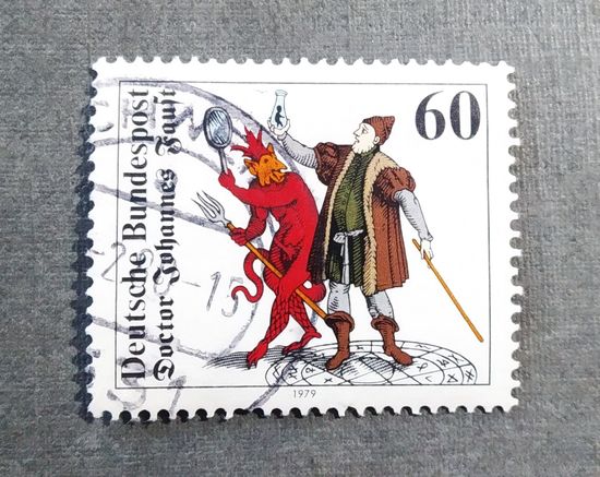 Марка Германия 1979 год