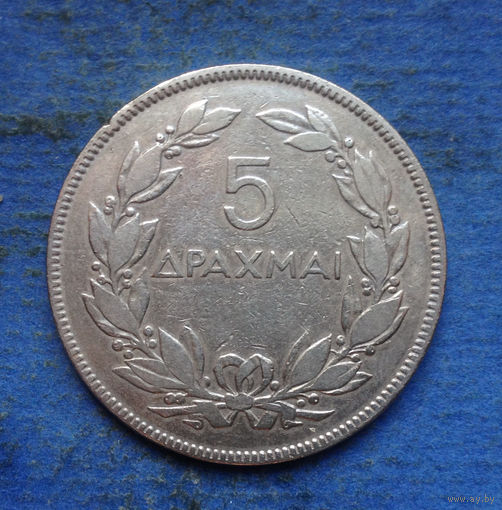 Греция 5 драхм 1930