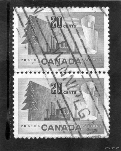 Канада. Ми-275. Продукция из древесины. 1952.