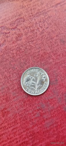 Бермуды 10 цент 2008