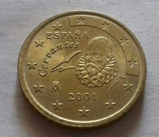 50 евроцентов, Испания 2001 г.