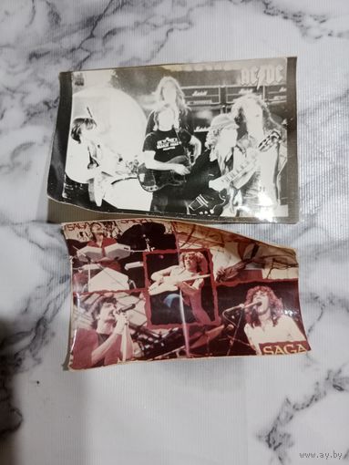 Фотки время СССР на вкладыши аудио кассет AC/DC, Urai Feep