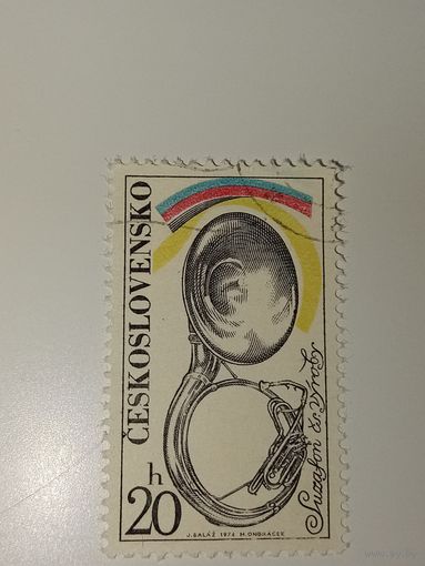 Чехословакия 1974 год Музыкальные инструменты