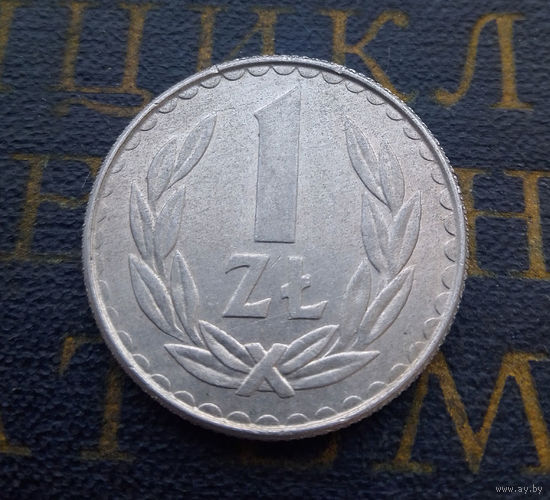 1 злотый 1988 Польша #02