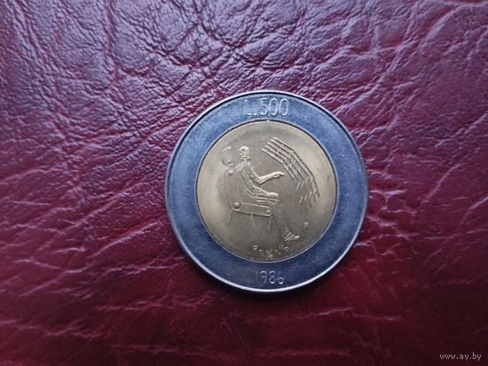 500 лир Сан-Марино 1986 г.