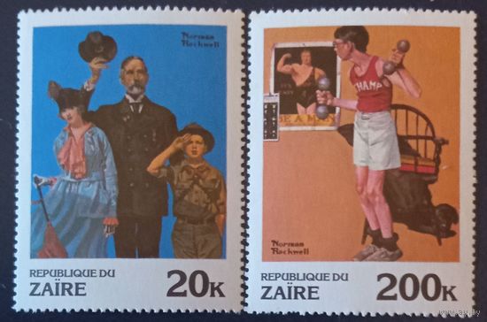 Картины Н.Роквелла.