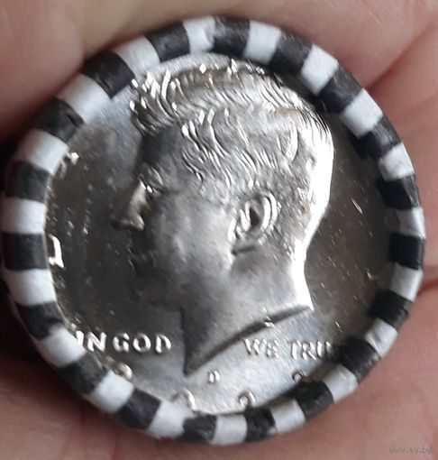 50 центов (халф) 2023D США  Ролл ( не вскрывался) 20 монет