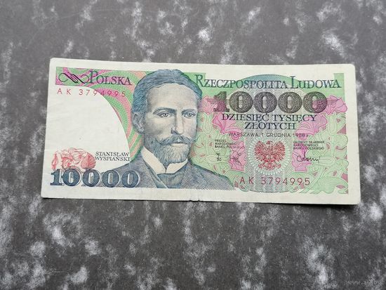 10000 злотых 1988