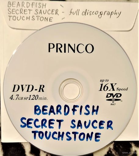 DVD MP3 BEARDFISH, SECRET SAUCER, TOUCHSTONE - полная дискография  (Progressive rock, Progressive metal, Psychedelic rock, space rock,) - 1 DVD