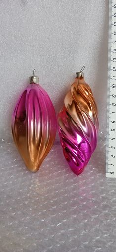 Ёлочные игрушки. Подвески из тонкого стекла. 20