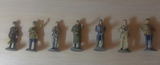 Солдаты Великой Отечественной войны.