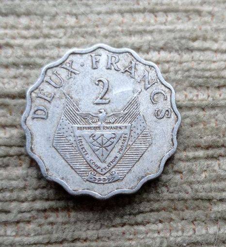 Werty71 Руанда 2 франка 1970