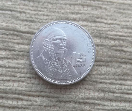 Werty71 Мексика 1 песо 1986
