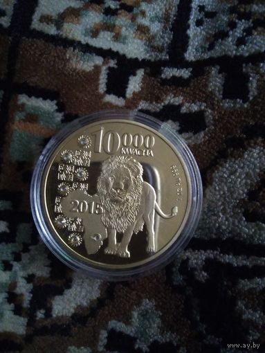 МОНЕТА 10000 КВАЧА СО СТРАЗАМИ