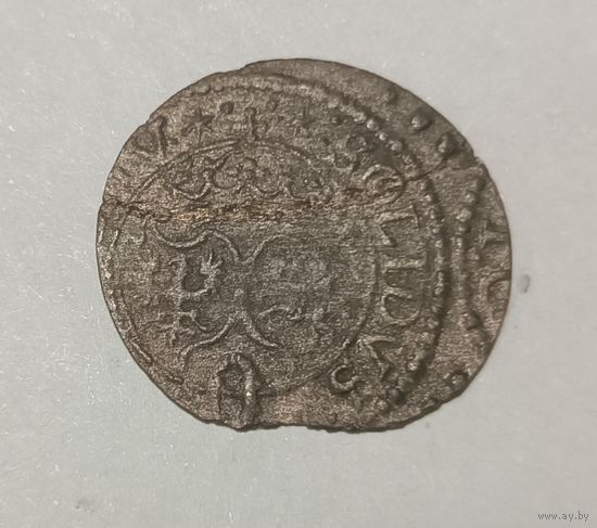 Солiд и Ваза! 1624 Сигизмунд III, Вильно. 24 в легенде на реверсе. В звоне