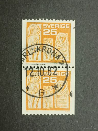 Швеция 1975. Из времен викингов. Сцепка