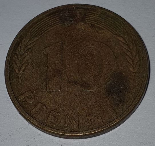 ФРГ 10 пфеннигов 1995