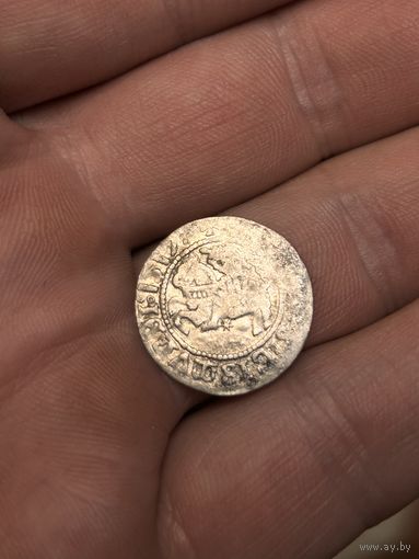 Полугрош 1517 три круга после даты
