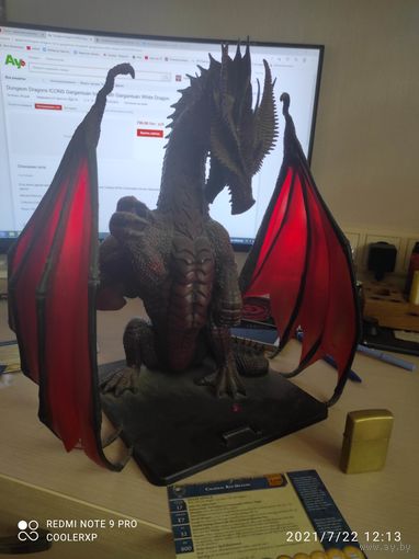 Dungeon Dragons ICONS  Colossal Red Dragon