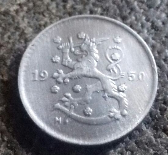 1 марка, Финляндия 1950 г.
