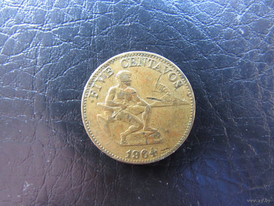 Филиппины. 5 сентаво. 1964. С 20 копеек. Распродажа коллекции. Смотрите другие лоты.