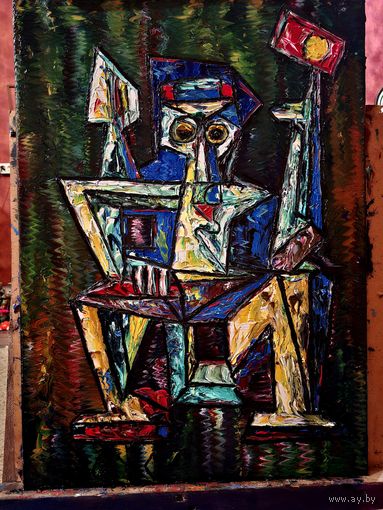 Картина маслом "Пабло Пикассо" Salenko