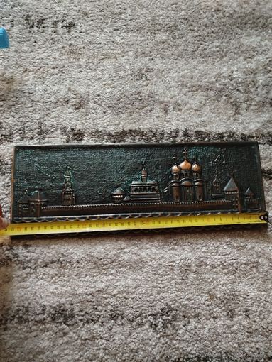 Красивая чеканка,собор