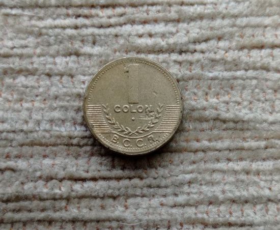 Werty71 Коста-Рика 1 колон 1998 Редкая