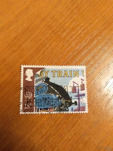1988 Великобритания транспорт паровоз железная дорога (3-8)