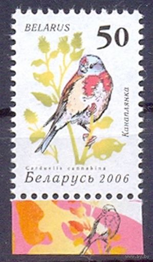 Беларусь фауна стандарт 2006 "Птицы сада" коноплянка /поле/