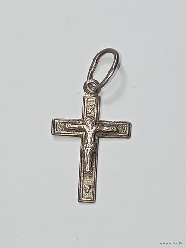 Серебряный крестик  .