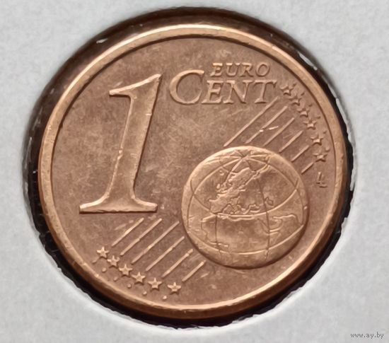 Эстония. 1 евроцент 2017 года. (*).