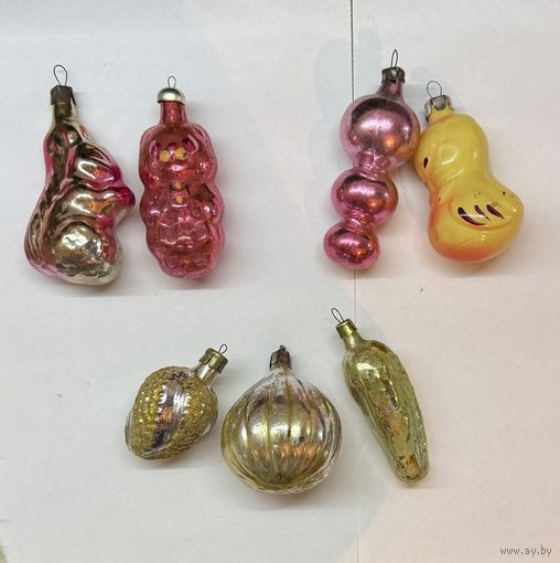 Елочные игрушки СССР цена за все