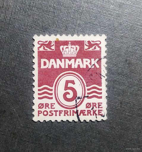 Марка Дания 1989 год Стандартный выпуск