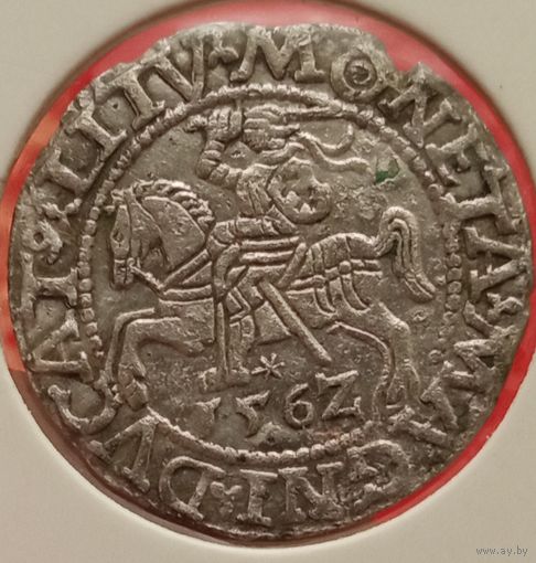 Полугрош. 1562г. Сигизмунд Август. Аукцион с рубля без минимальный цены.